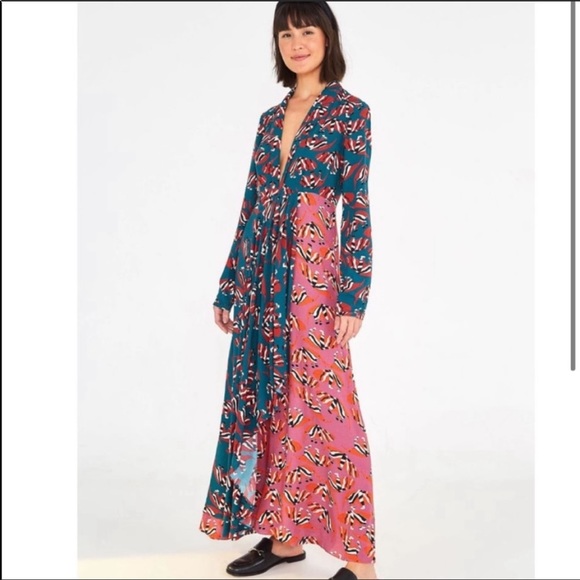 FARM Rio | Dresses | Farm Rio Winter Jungle Maxi Dress | Poshmark